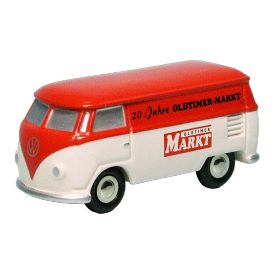 VWフォルクスワーゲン T1 Bulli Van 20 Jahre Oldtimer Markt 1000台限定 / Schuco 1/87 (Piccolo) ミニカー
