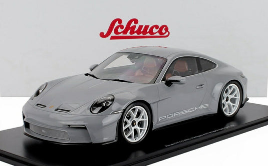 PORSCHE 911 992 S/T クーペ ヘリテージデザインパッケージ 2024 ナルドグレー / Schuco 1/12 ミニカー