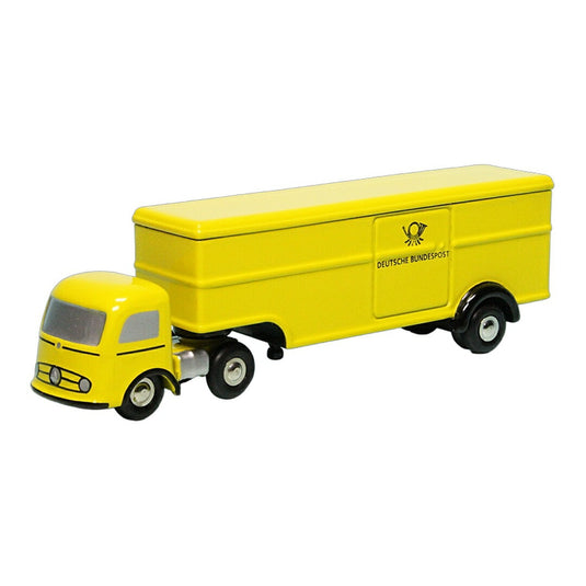 Mercedes Benzメルセデスベンツ LP911 ボックストラック Deutsche Bundespost 2000台限定 / Schuco 1/87 (Piccolo) ミ