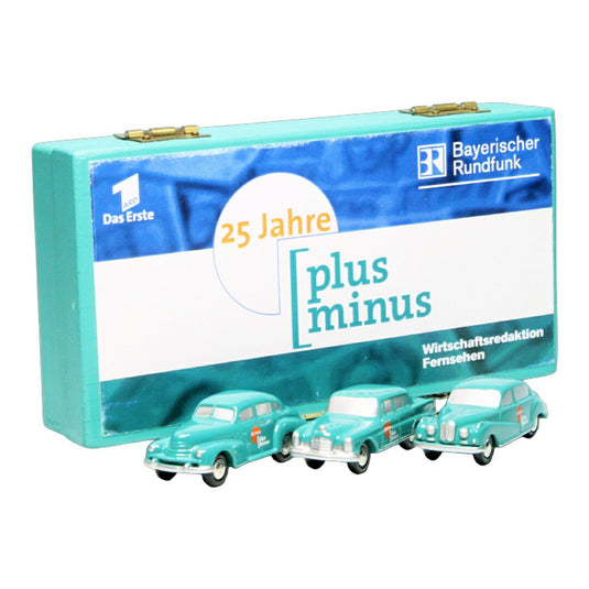 Schuco Piccolo Set 25 Jahre plusminus Bayerischer Rundfunk 2001 250台限定 / Schuco 1/87 (Picc