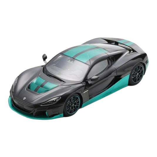 Rimacリマック Nevera Time Attack 2023 ブラック/ティール / Schuco 1/18 ミニカー