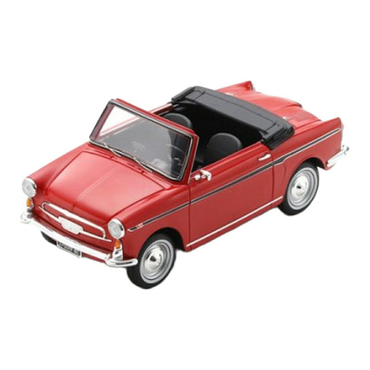 Autobianchiアウトビアンキ Cabriolet Eden Roc 1962 レッド / Schuco 1/18 ミニカー