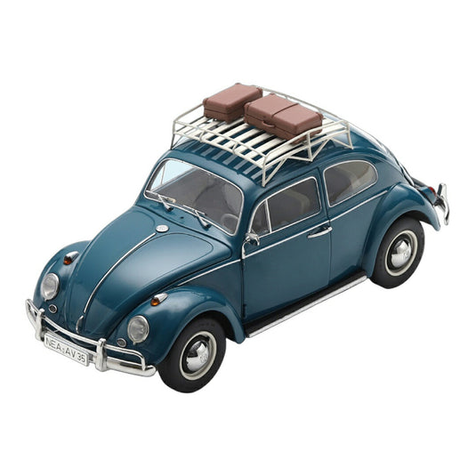 VWフォルクスワーゲン Kaefer 1963 Summer Holidays ダークブルー / Schuco 1/18 ミニカー
