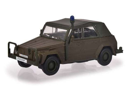 フォルクスワーゲン 181 憲兵隊 グリーン ワーゲン ヘルパ 1/87 ミリタリー / Schuco 1/87 ミニカー