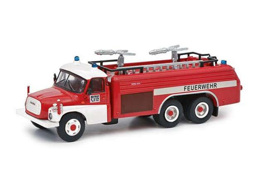 タトラ T148 消防車 レッド/ Schuco  1/87 ミニカー