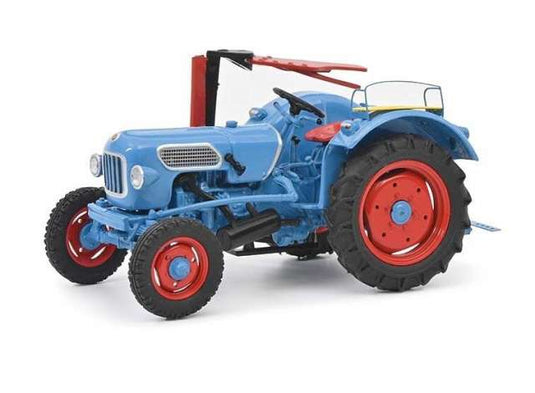 アイヒャー EM200 カッターバー付 ブルー Eicher EM200 働く車 / Schuco 1/43 農機