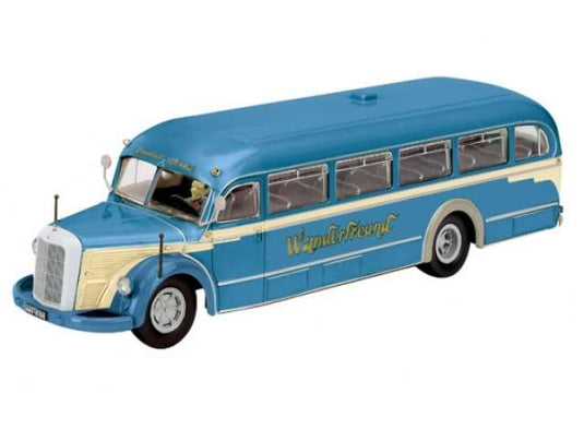 Mercedes Benz O6600 ワンダーフロイント ブルー/Schuco 1/43ミニカー
