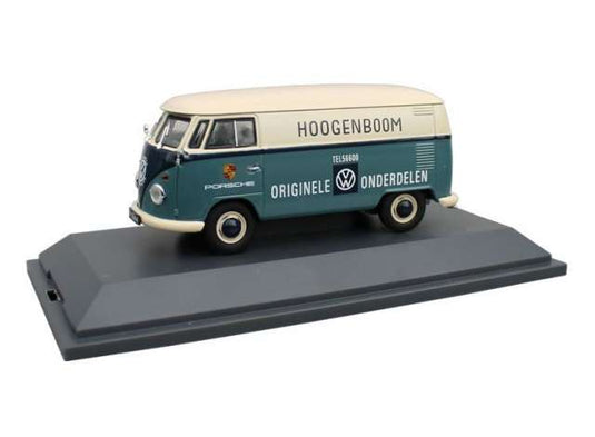 フォルクスワーゲン T1 Hoogenboom オランダ仕様 ホワイト/ブルー 働く車 / Schuco 1/43 ミニカー