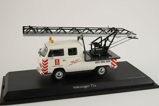 VW Transporter T2a クルーキャブ はしご付 Amper energie/ Schuco 1/43 ミニカー