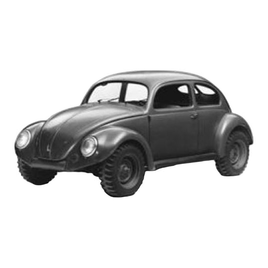 VWフォルクスワーゲン Kaefer KDF Typ 82E Wehrmacht Heer ダークグレー / Schuco 1/35 ミニカー