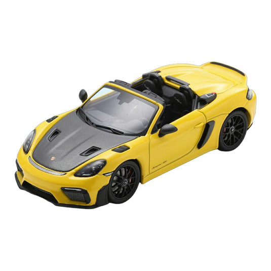 Porscheポルシェ 718 Spyder RS 2023 イエロー / Schuco 1/43 ミニカー