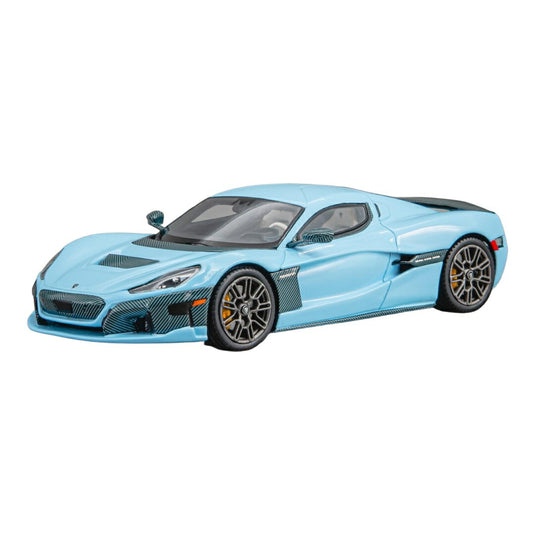 Rimacリマック Neveraネヴェーラ 2022 ストラトスブルー レジンモデル ミニカー /Schuco 1/43