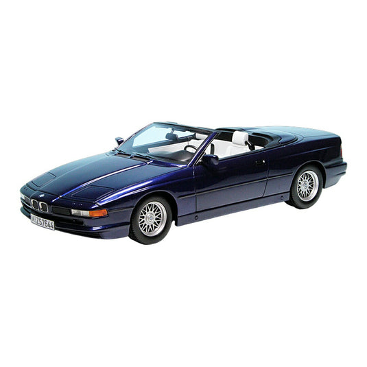 BMW 850Ci Convertible E31 1989 ダークブルー 500台限定 / Schuco 1/18 ミニカー