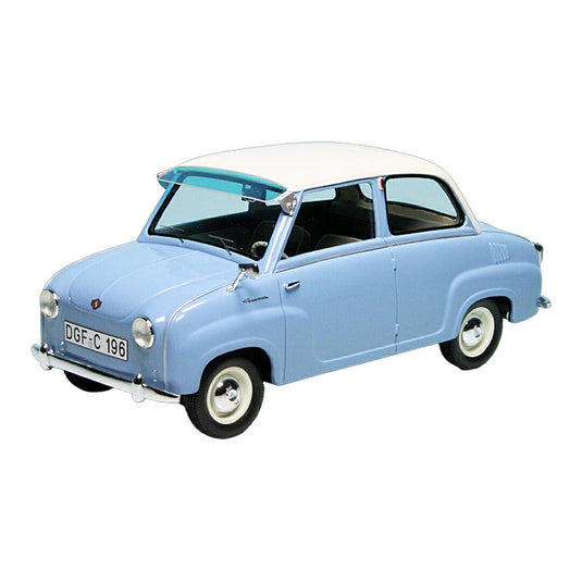 Glasグラス Goggomobilゴッゴモビル セダン ライトブルー 500台限定 / Schuco 1/18 ミニカー