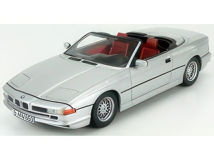 BMW 850CI CABRIOLET OPEN 1990 SILVER/SCHUCO 1/18ミニカー
