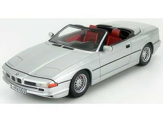 BMW 850CI CABRIOLET OPEN 1990 SILVER/SCHUCO 1/18ミニカー