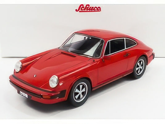 PORSCHE 911 COUPE 1974 RED/SCHUCO 1/18ミニカー