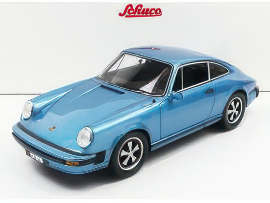 PORSCHE 911 COUPE 1974 BLUE/SCHUCO 1/18ミニカー