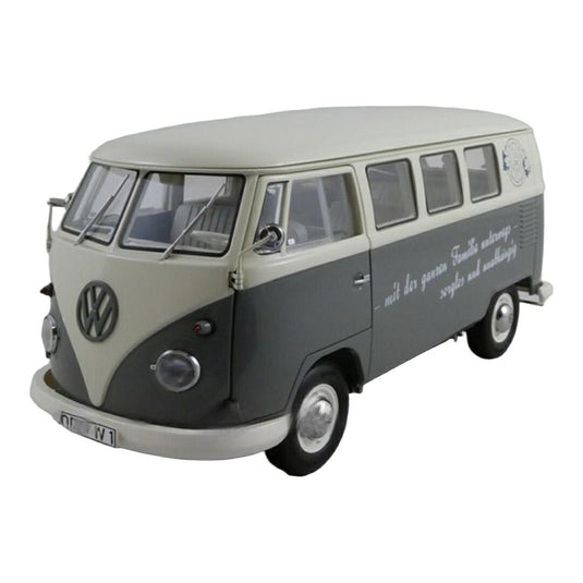 VWフォルクスワーゲン T1B バス グレー/ホワイト / Schuco 1/18 ミニカー
