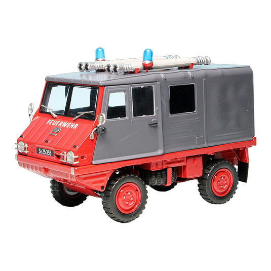 Steyr-Daimler-Puchシュタイア・ダイムラー・プフ Haflinger 700AP 1959-1974 Feuerwehr 500台限定 / Schuco 1/18
