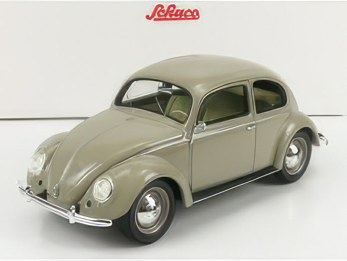 VOLKSWAGEN BEETLE KAFER MAGGIOLINO 1955 BEIGE/SCHUCO 1/18ミニカー