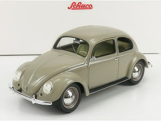 VOLKSWAGEN BEETLE KAFER MAGGIOLINO 1955 BEIGE/SCHUCO 1/18ミニカー