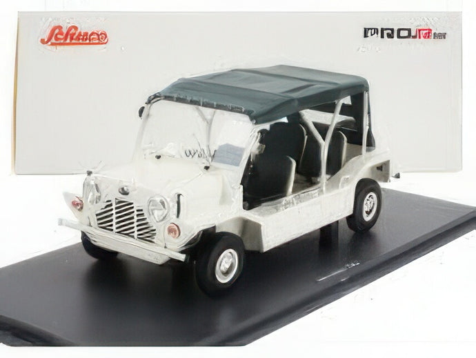 MINI モーク 1965 ホワイト グリーン/ Schuco 1/18 ミニカー