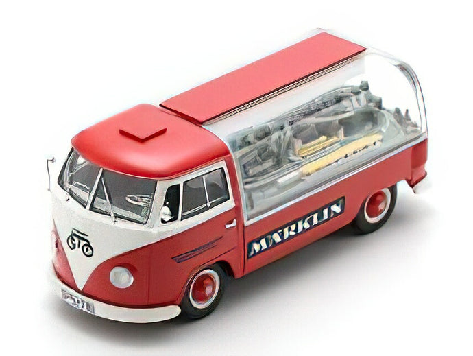 【予約】12月以降発売予定VOLKSWAGENフォルクスワーゲン T1 VAN MARKLIN 1962 - RED WHITE /Schuco 1/18ミニカー