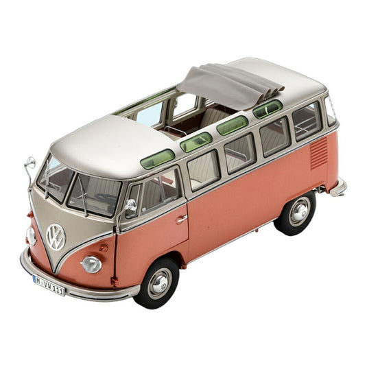 VWフォルクスワーゲン T1 Bulli Samba Bus 限定版 / Schuco 1/18 ミニカー