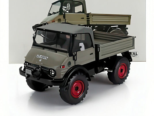 Mercedes Benz Unimog U406 トラック 1966 ライトブラウン 450061400/ Schuco 1/18 ミニカー