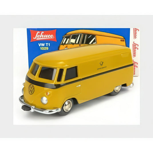 Volkswagen T1 Van Deutsche Bundespost 1962 Carica A Molla イエロー 450196800/ Schuco 1/40 ミニカー