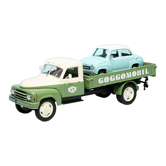 Hanomagハノマグ L28 プラットフォーム Goggomobilゴッゴモビル 250 Goggomobil 750台限定 / Schuco 1/43 ミニカー