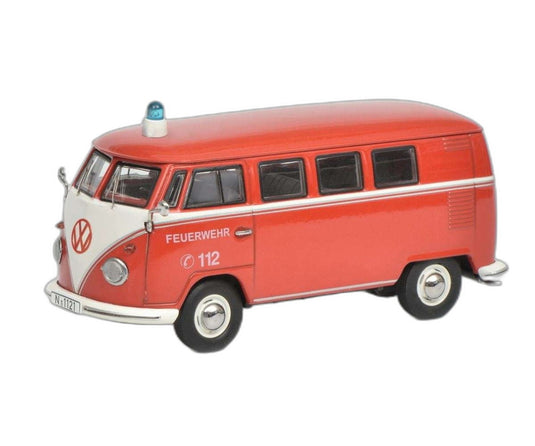 消防署 Volkswagen T1b バス/ Schuco 1/43  模型 ミニカー