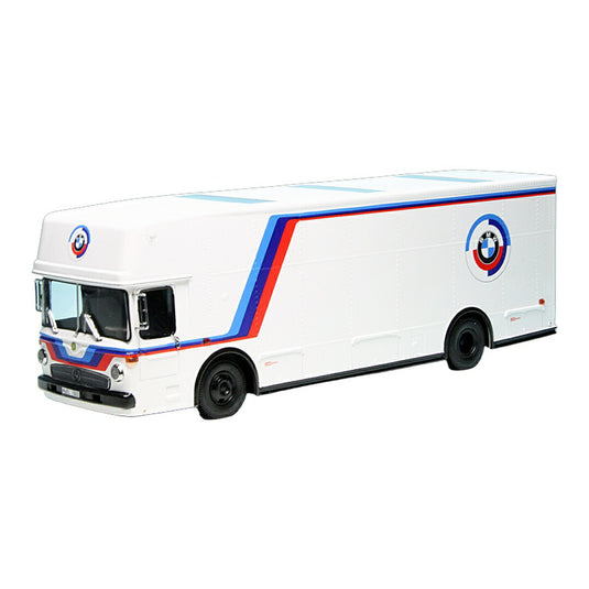 Mercedes Benzメルセデスベンツ O 317 K レースカー トランスポーター BMW Motorsport 500台限定 / Schuco 1/43 ミニカー