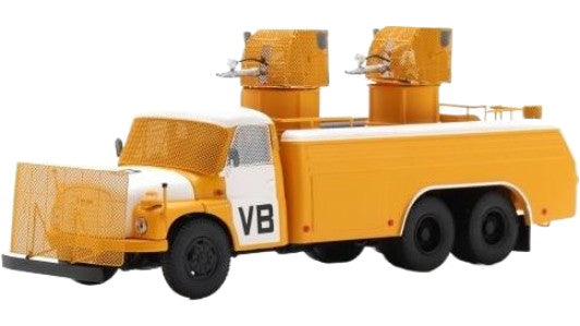 Tatra T148 水炮トラック / Schuco 1/43 建設機械模型 工事車両