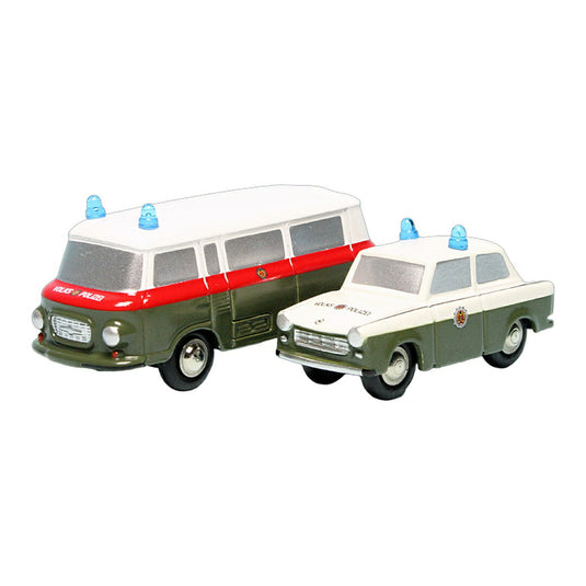 Volkspolizei フォルクスポリツァイ セット 500台限定 / Schuco 1/87 (Piccolo) ミニカー