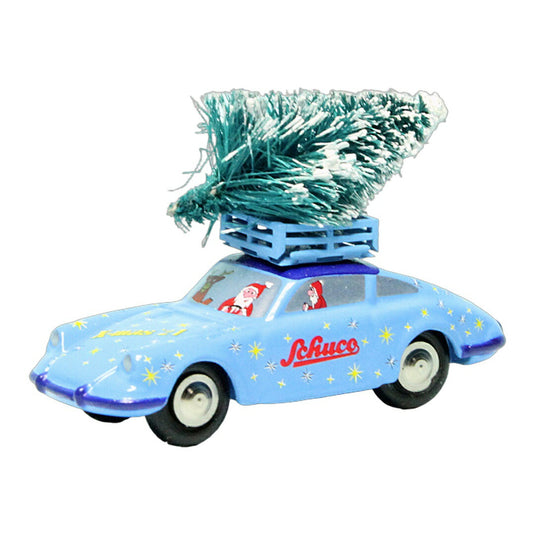Porscheポルシェ 911 Carrera Coupe Schuco Christmas Special 2021 ライトブルー / Schuco 1/87 (Piccolo)