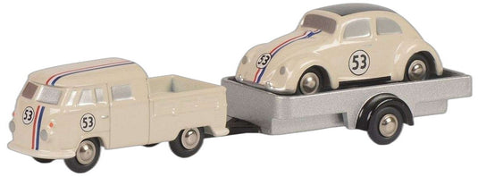 Volkswagen T1 DoKa トレーラー Volkswagen/ Schuco 1/87  模型 ミニカー