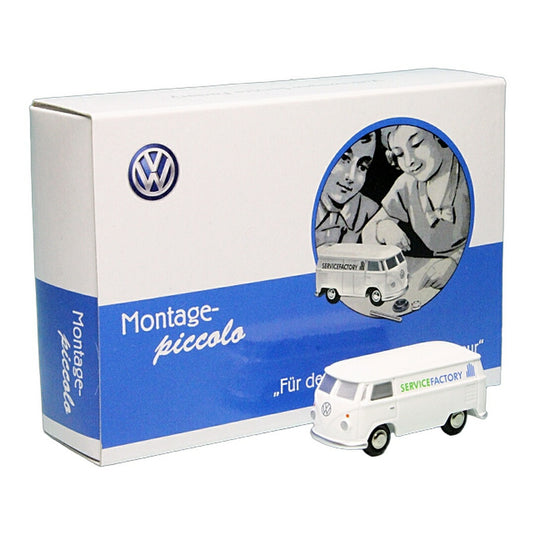 VWフォルクスワーゲン T1 Van Volkswagen Service Factory 1000台限定 / Schuco 1/87 (Piccolo) ミニカー