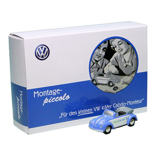 VWフォルクスワーゲン Kaefer カブリオレ Volkswagen Service Factory 1000台限定 / Schuco 1/87 (Piccolo) ミニカー