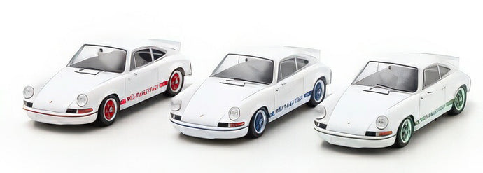 3台セット 50周年 Porsche 911 Carrera 2.7 RS/ Schuco 1/43