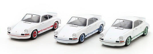 3台セット 50周年 Porsche 911 Carrera 2.7 RS/ Schuco 1/43