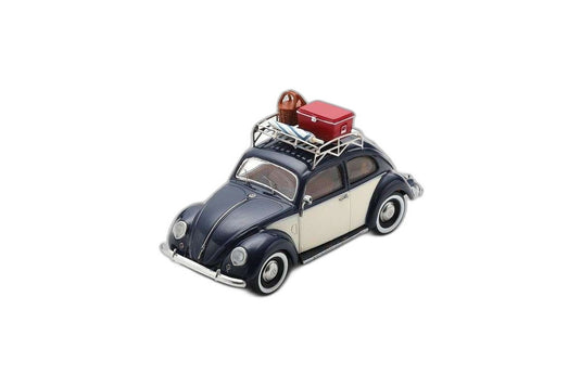 Volkswagen Beetle ルーフラック キャンプ/ Schuco 1/43  模型 ミニカー