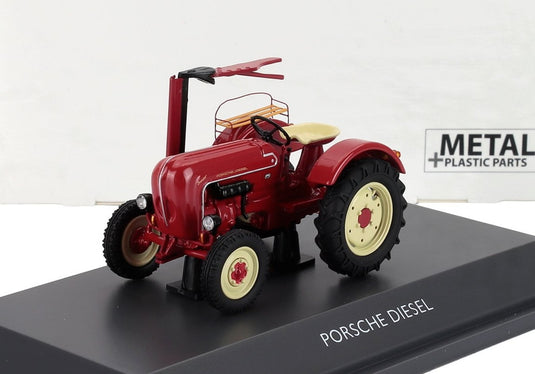Porscheポルシェ Junior tractor with mower 農機トラクター 模型 /Schuco 1/43