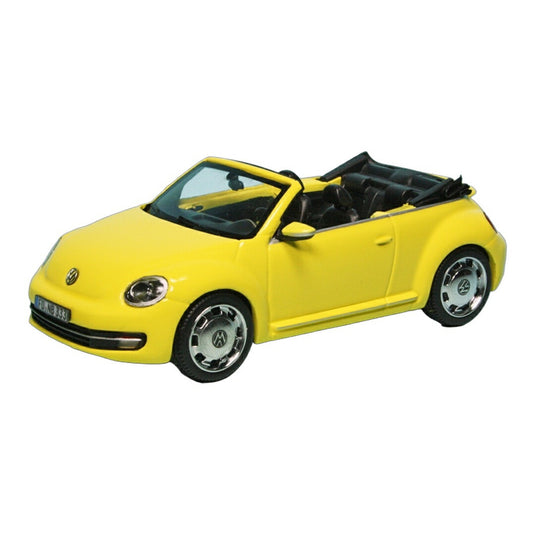 VWフォルクスワーゲン Beetleビートル コンバーチブル 2012 イエロー 1000台限定 / Schuco 1/43 ミニカー