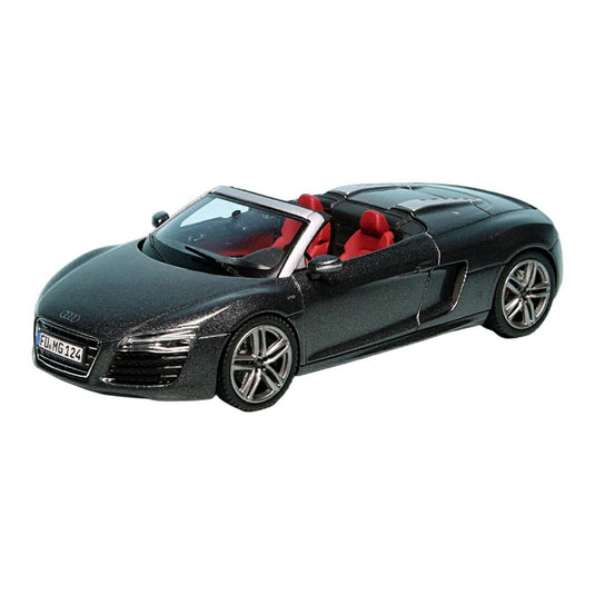 Audiアウディ R8 V10 Spyder 2012 ダークグレー 1000台限定 / Schuco 1/43 ミニカー