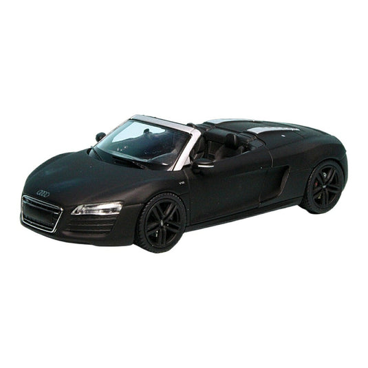 Audiアウディ R8 V10 Spyder 2012 Concept Black マットブラック 1000台限定 / Schuco 1/43 ミニカー