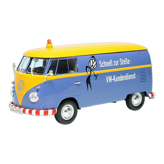VWフォルクスワーゲン T1b Bulli Van Volkswagen-Kundendienst / Schuco 1/32 ミニカー