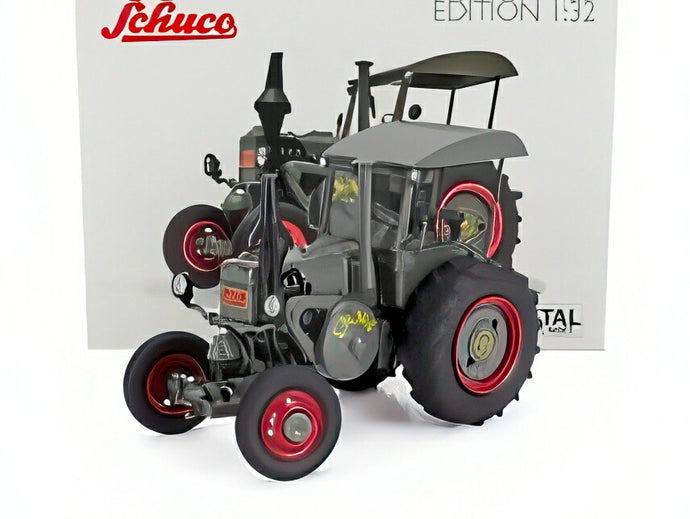 【予約】LANZ ブルドッグ D9506 トラクター 1949 グレー レッド/ Schuco 1/32 ミニカー