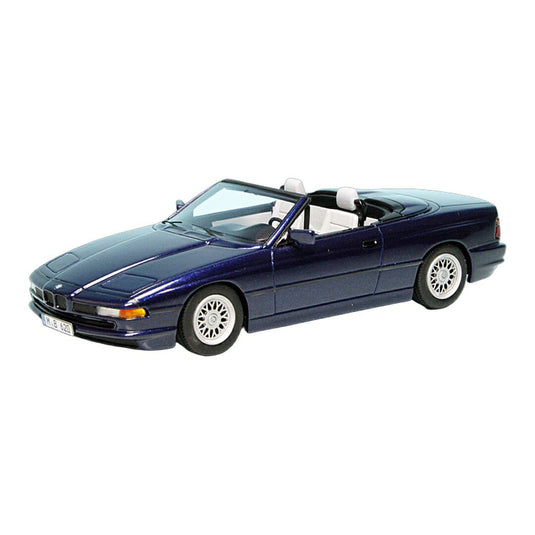 BMW 850Ci コンバーチブル E31 1989 ダークブルー 500台限定 / Schuco 1/43 ミニカー